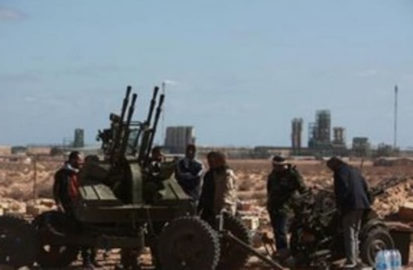 Libya rebels 311 Reuters  (photo credit: REUTERS/Asmaa Waguih)