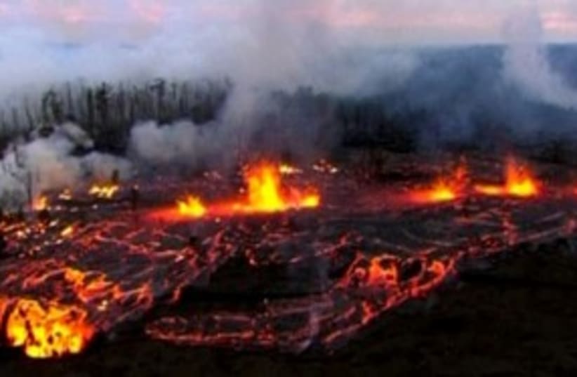 Hawaii volcano 311 (photo credit: REUTERS)