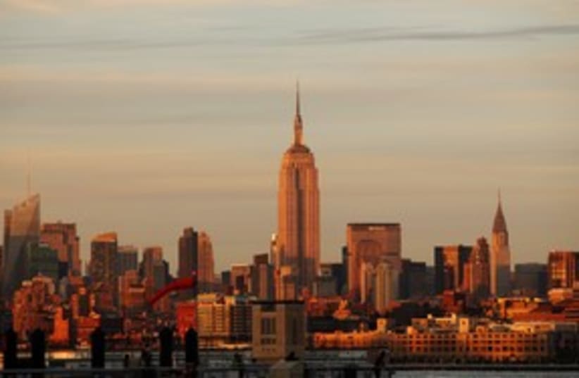 new york skyline (photo credit: Gary Hershorn / Reuters)