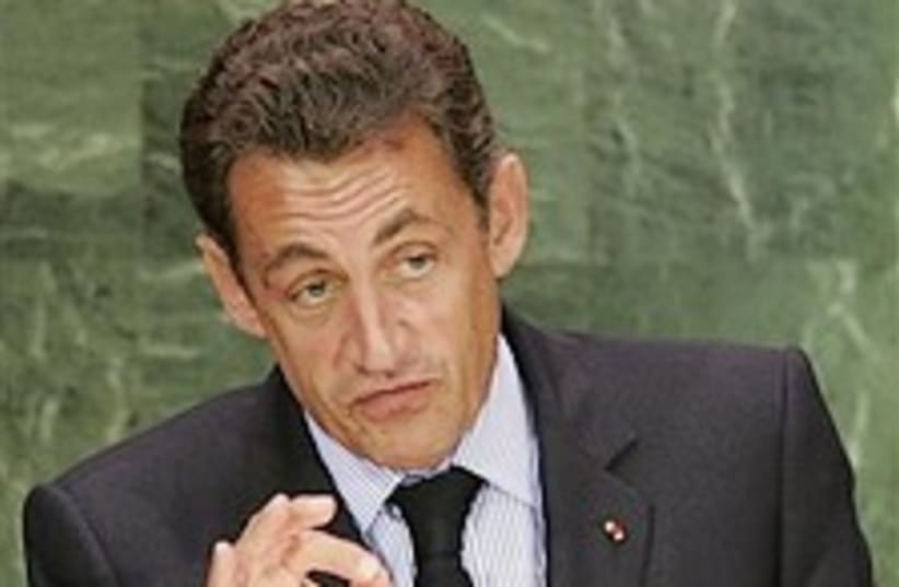 Sarkozy at UN 224.88 (photo credit: AP [file])