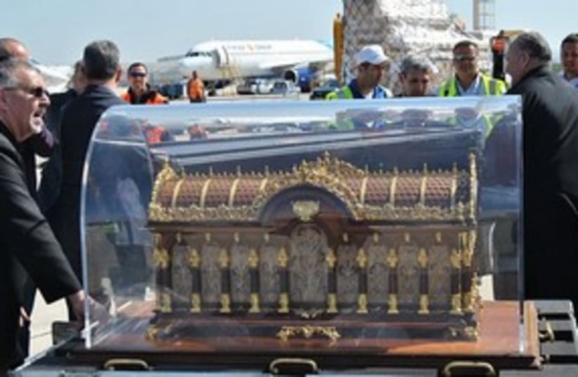 Relics of St. Therese (photo credit: Courtesy of Latin Patriarchate)