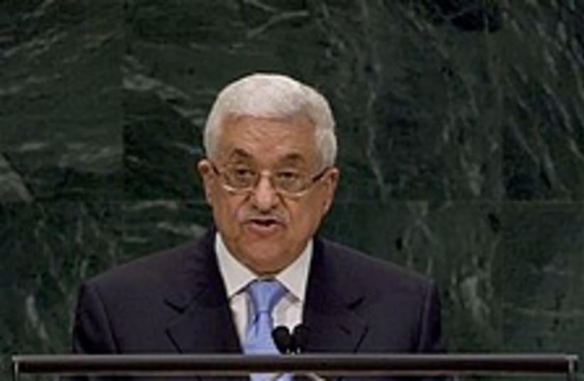 Abbas UN 224.88 (photo credit: AP)