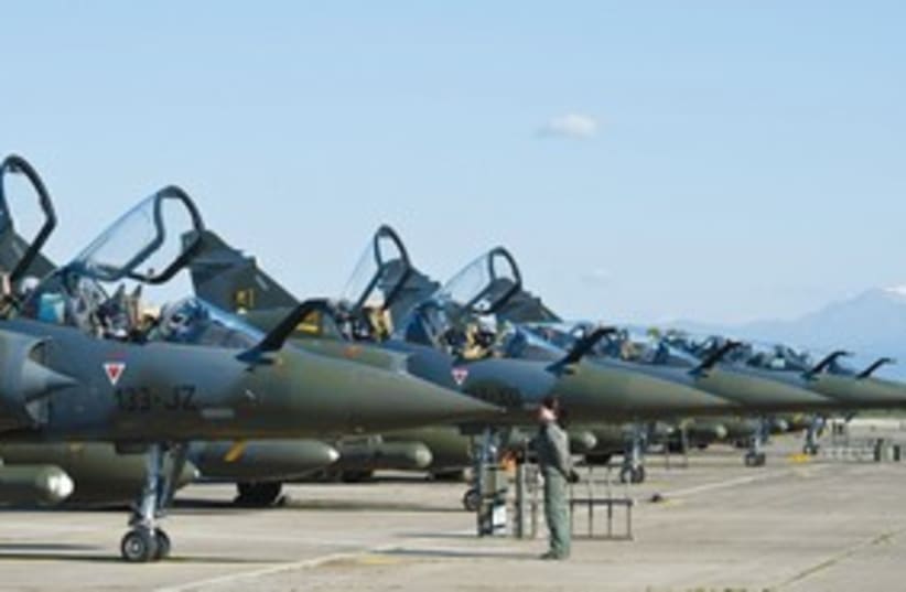 FRENCH AIR Force Mirage 2000 fighter jets 311 (photo credit: Reuters)