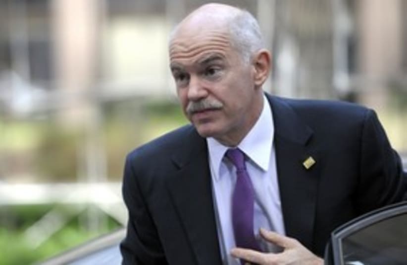 Georges Papandreou_311 (photo credit: Reuters)
