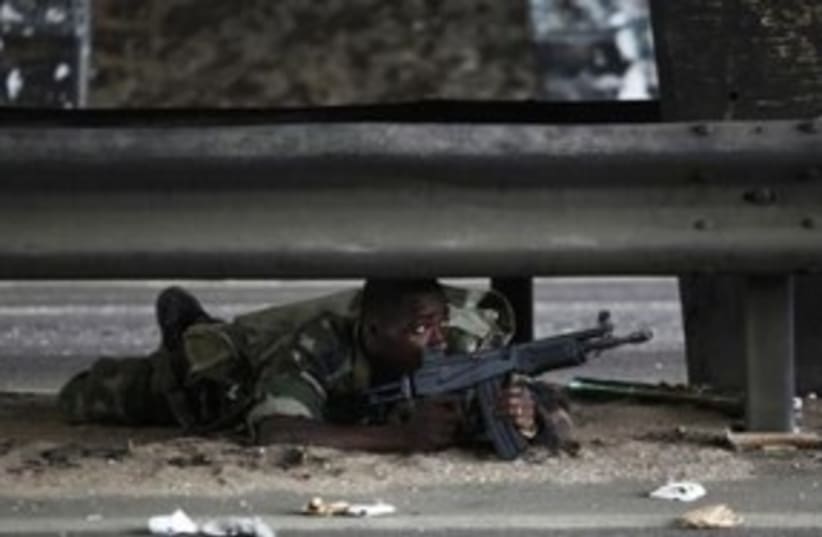 Ivory Coast Soldier 311 (photo credit: REUTERS)