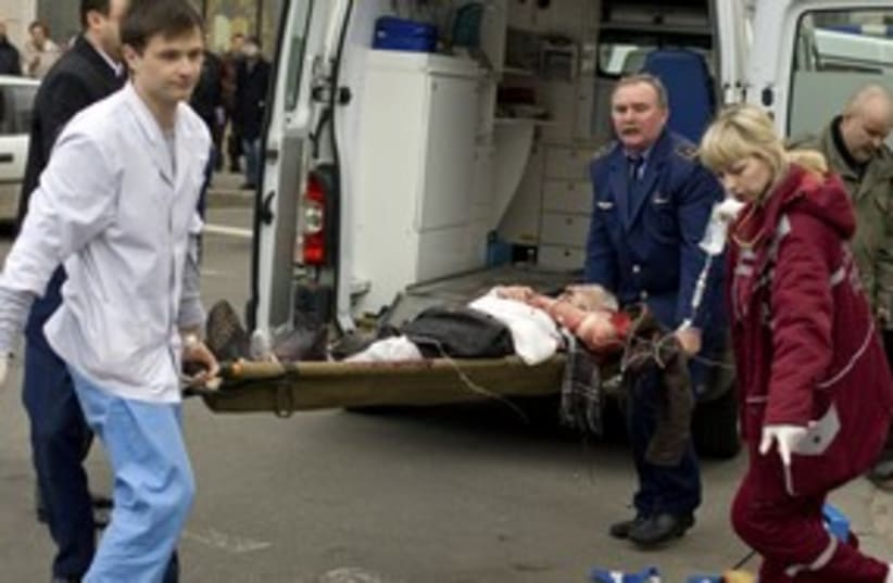 Minsk explosion 311 (photo credit: REUTERS)