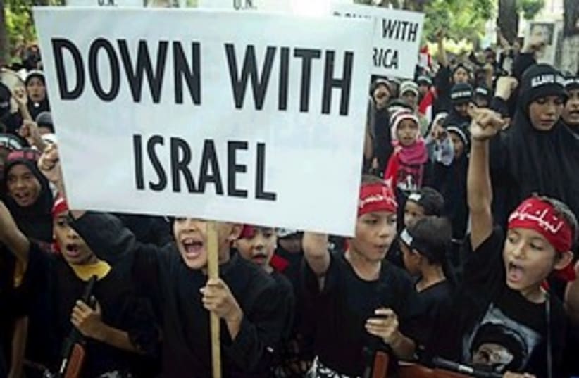 anti-israel rally 298 (photo credit: AP)