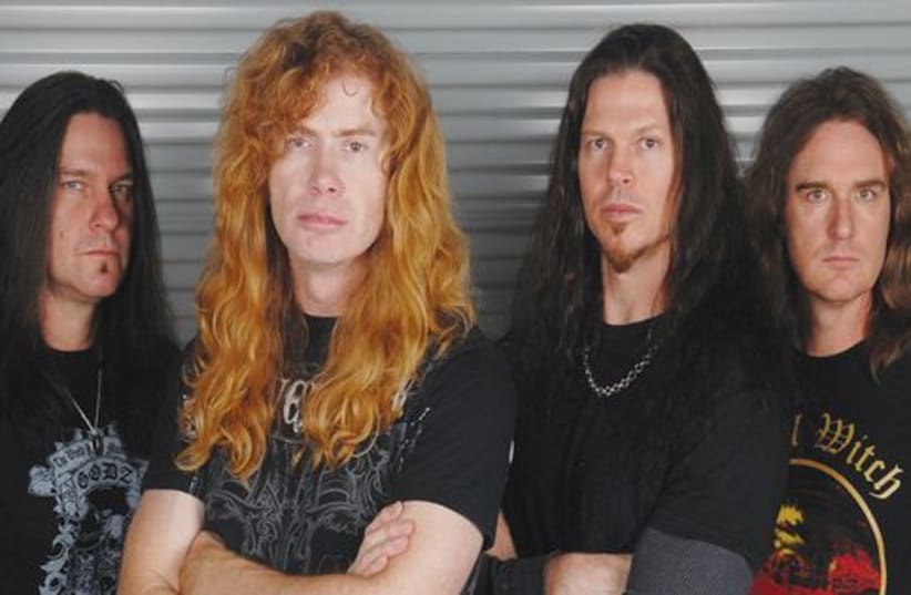 Megadeth band 521 (photo credit: Courtesy)