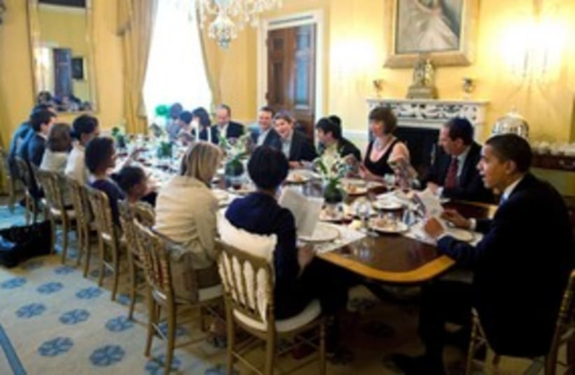 Obama's Seder_311 (photo credit: Reuters)