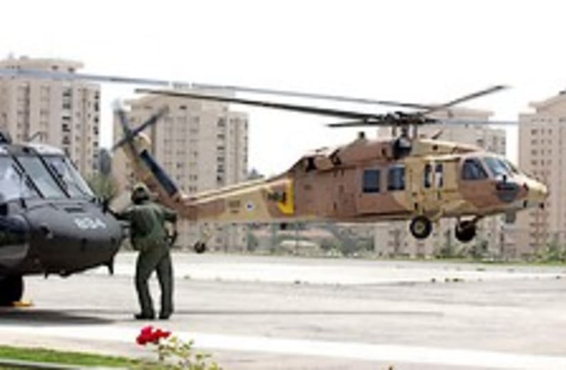 IDF chopper 224.88 (photo credit: Ariel Jerozolimski)