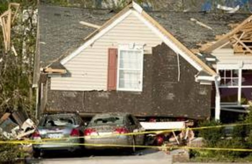 North Carolina US tornadoes_311 (photo credit: Reuters)