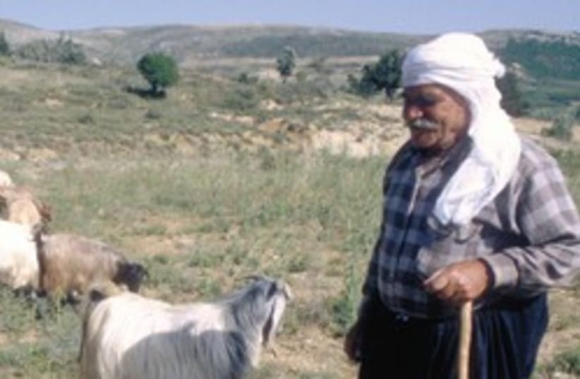 Druse man and Goats_250 (photo credit: tourism.gov.il)