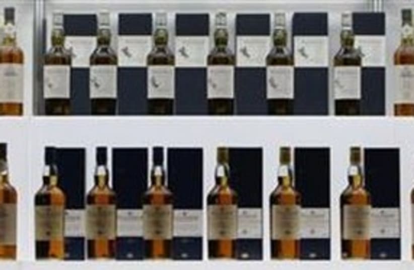 Whiskey bottles 311 (R) (photo credit: Reuters/Issei Kato)