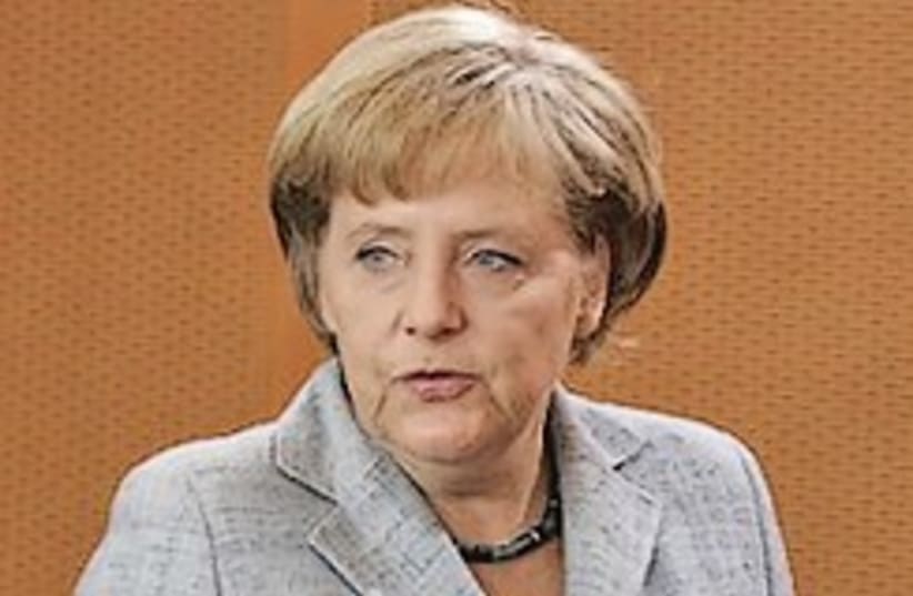 German Chancellor Angela Merkel (photo credit: AP)
