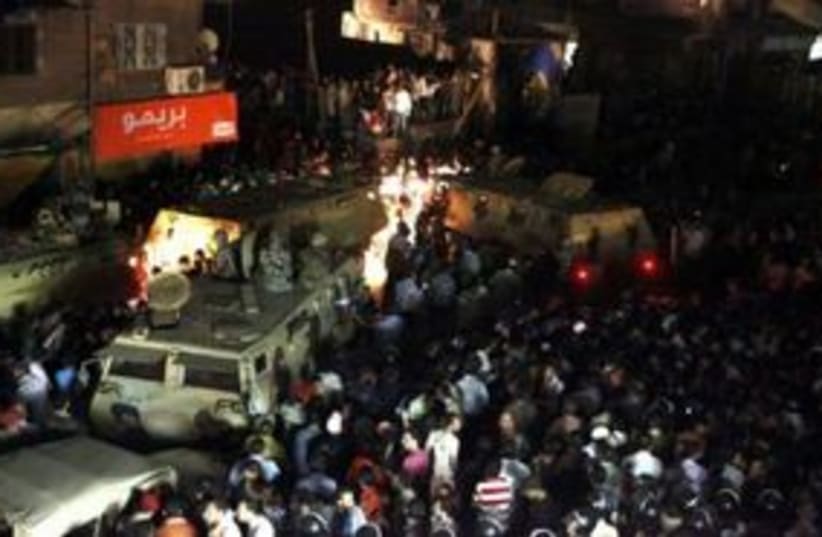 Egypt Christian clashes 311 (photo credit: REUTERS)