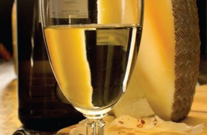 white wine with cheese 311 (photo credit: MCT)