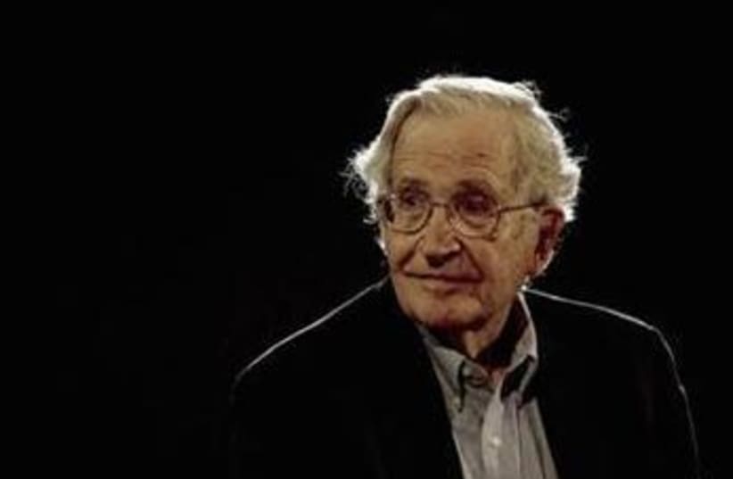 Noam Chomsky (photo credit: Reuters)