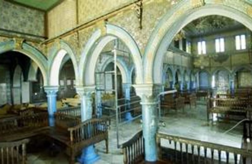 The El Ghriba synagogue in Tunisia 311 (R) (photo credit: Mohamed Hammi / Reuters)