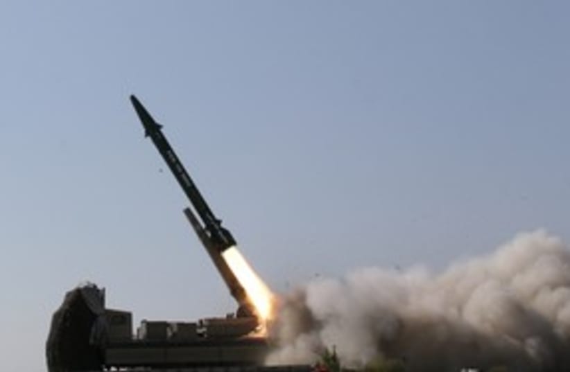 Iranian ballistic missile_311 reuters (photo credit: Ho New / Reuters)
