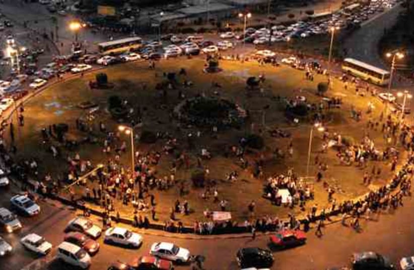 Tahrir Square (photo credit: Sam Kestenbaum)