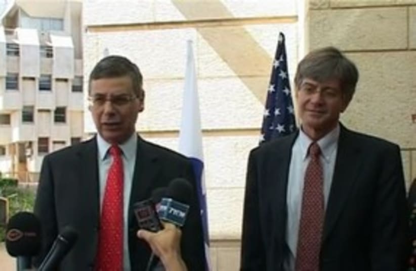 US Dept. Sec. of State Jim Steinberg with Danny Ayalon 311 (photo credit: Foreign Ministry)