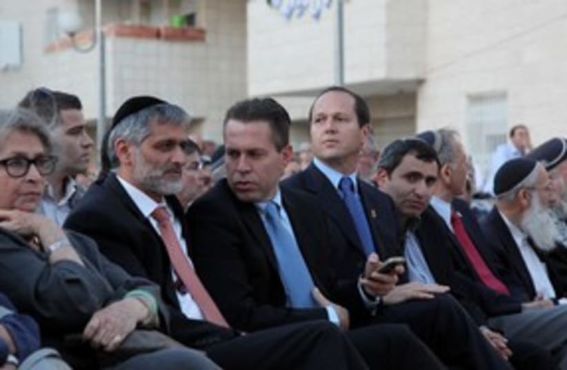 Ma’aleh HaZeitim ceremony 311 (photo credit: Marc Israel Sellem/The Jerusalem Post)