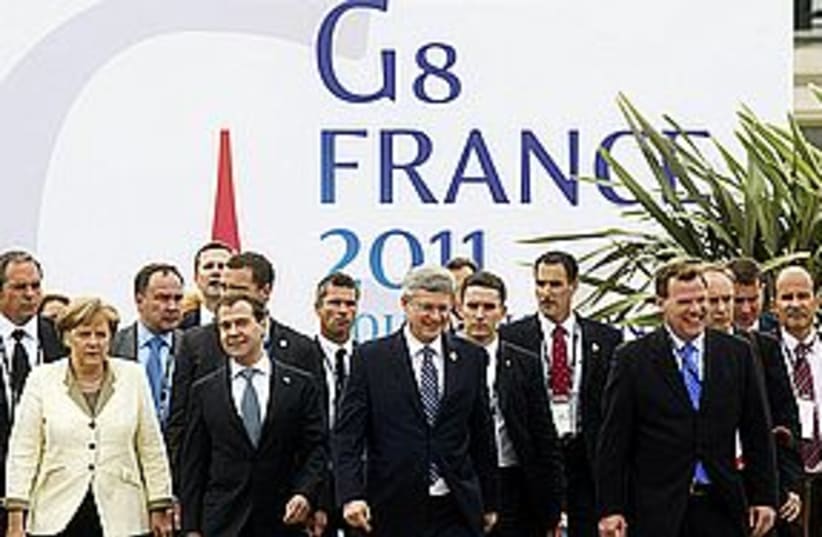 G8 leaders 311 (photo credit: REUTERS)