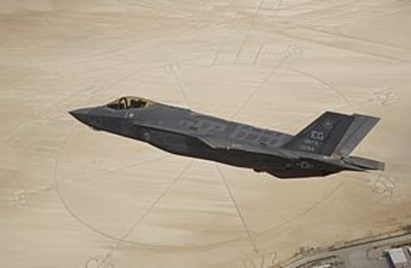 F 35 fighter jet 311 (photo credit: REUTERS)