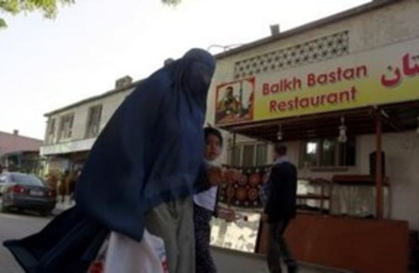 A restaurant in Kabul synagogue Afghanistan 311 (R) (photo credit: REUTERS/Omar Sobhani)