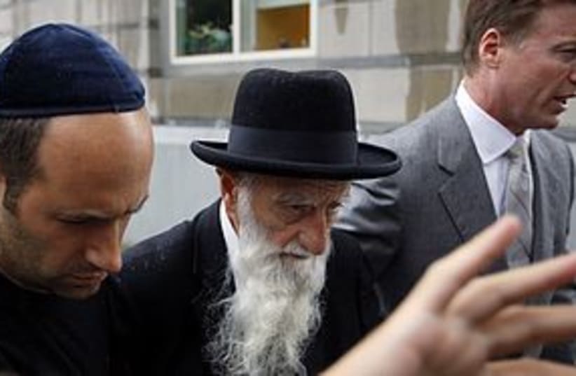 rabbi saul kassin arrest 311 (photo credit: REUTERS)