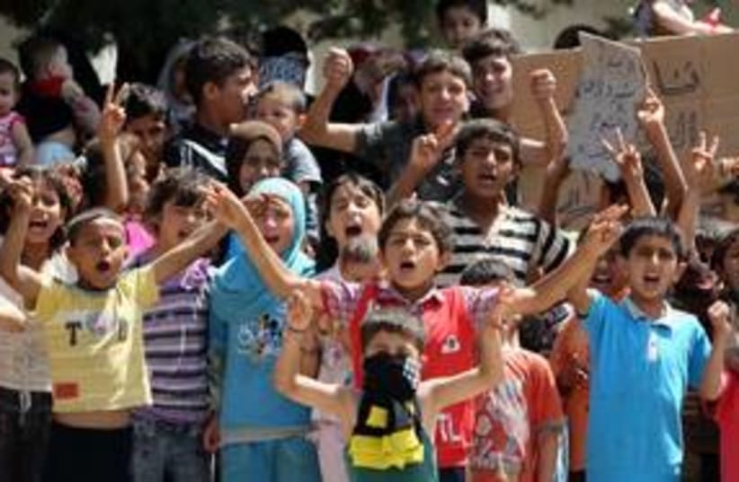 Syrian Children in Turkey_311 (photo credit: Reuters)
