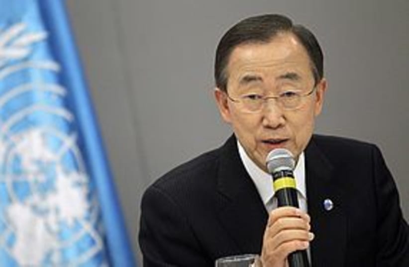 Ban Ki-Moon 311 Reuters (photo credit: REUTERS)