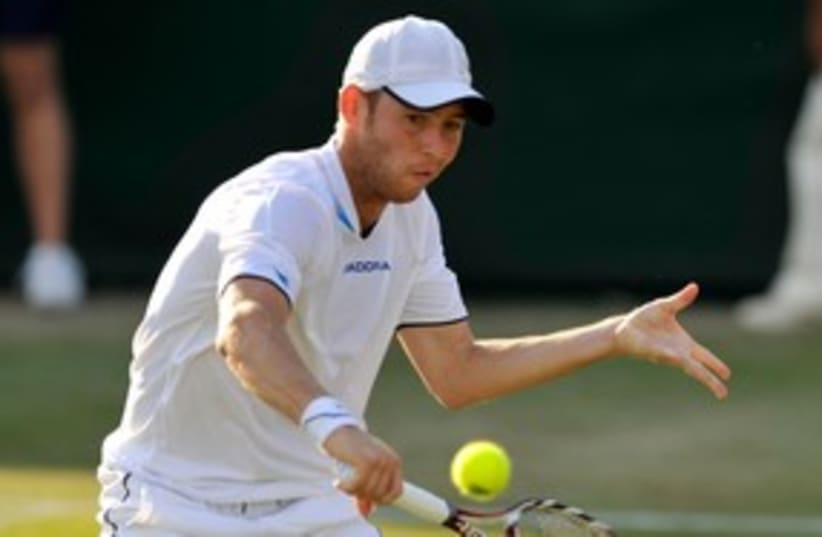 Dudi Sela at Wimbledon 311 (R) (photo credit: Reuters)