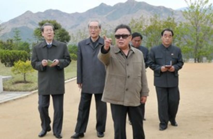 Kimg Jong Il 311 R (photo credit: REUTERS)