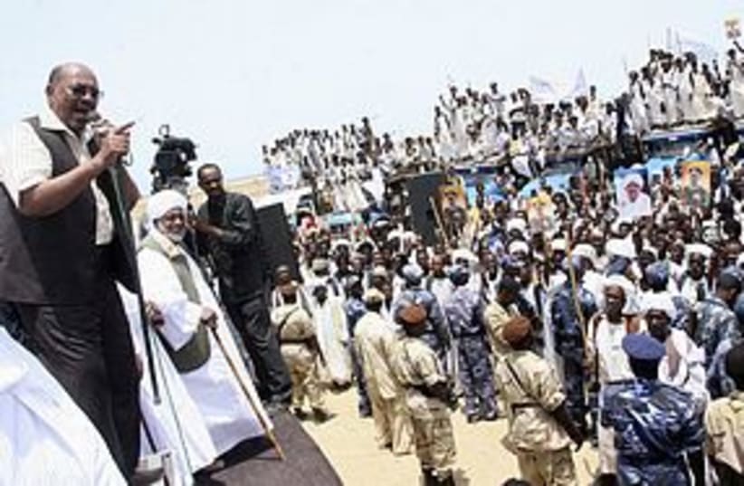 Sudan President Bashir 311 R (photo credit: REUTERS)