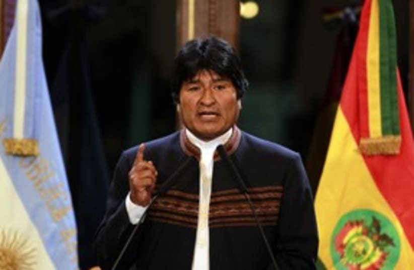 evo morales_311 reuters (photo credit: Bolivian President )
