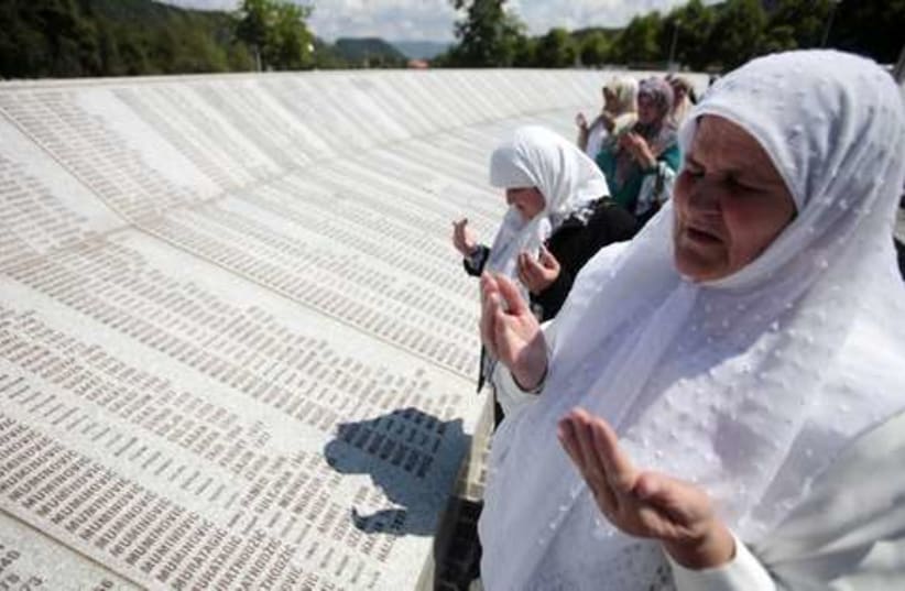 Srebrenica Massacre memorial 521 (photo credit: REUTERS/Dado Ruvic)