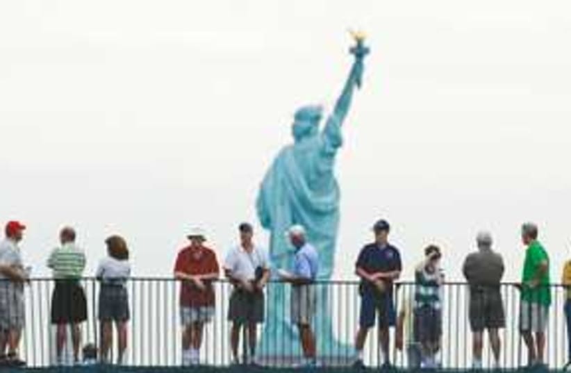 Statue of Liberty_311 (photo credit: Reuters)