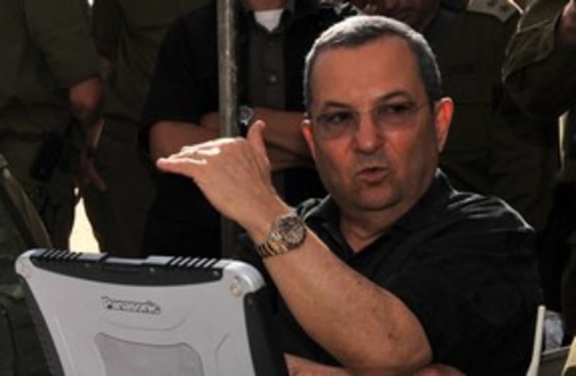 Ehud Barak 311 (photo credit: Ariel Tarmoni/Defense Ministry)