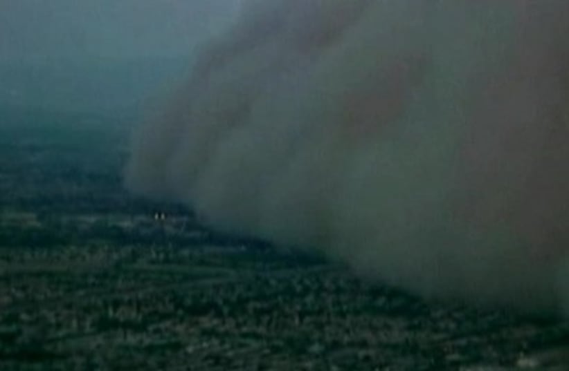 dust cloud Arizona (photo credit: Reuters)