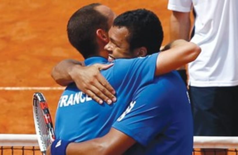 French Davis Cup 311 (photo credit: REUTERS)