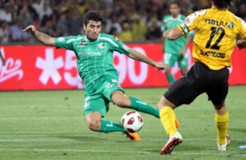 Maccabi Haifa striker Vladimir Dvalishvili 311 (photo credit: Adi Avishai)