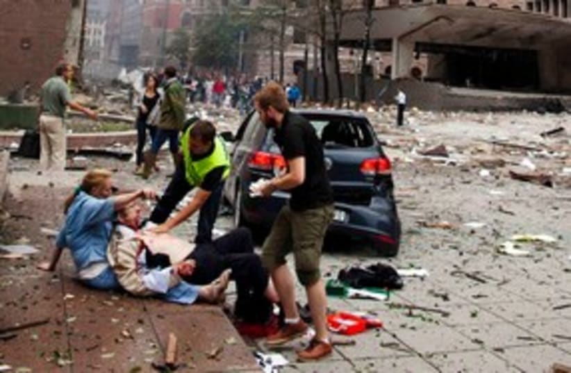 norway bombing_311 reuters (photo credit: REUTERS/Per Thrana)