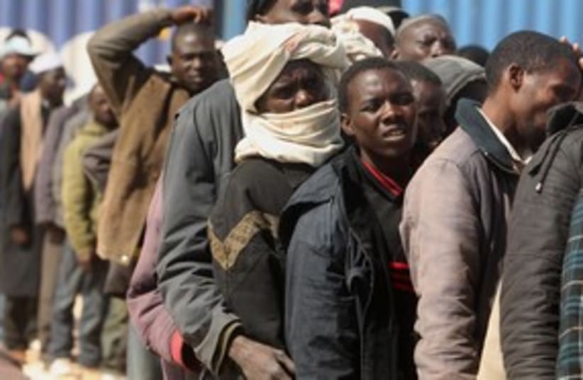 african migrants 311 R (photo credit: Mohammed Salem / Reuters)