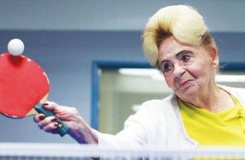 Elderly ping pong_311 (photo credit: Reuters)