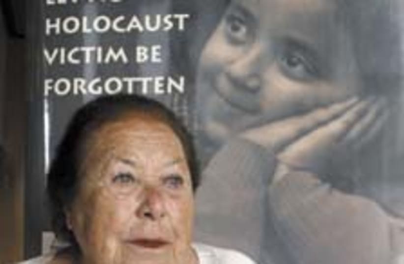 holocaust lady 224.88 (photo credit: Ariel Jerozolimski)