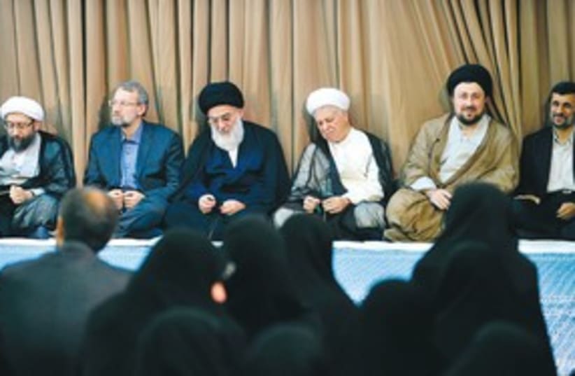 Iran politicians 311 R (photo credit: REUTERS)