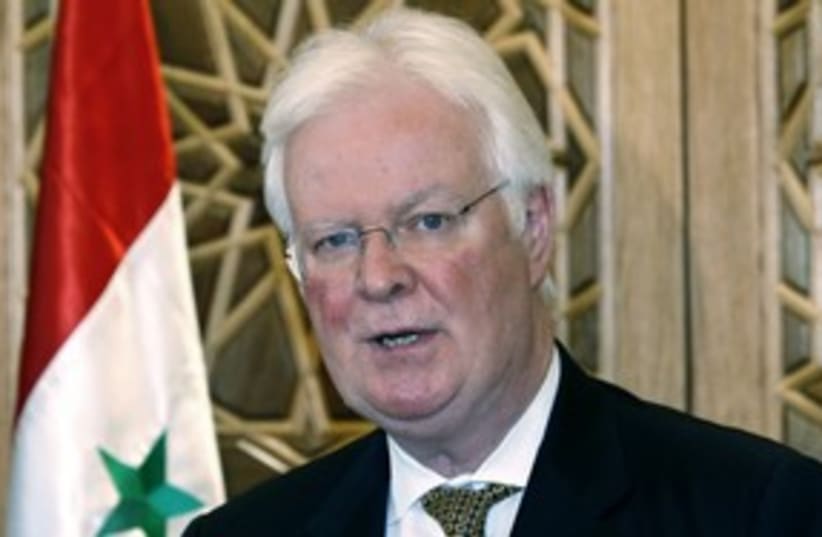 UN Special Coordinator to Lebanon Michael Williams 311 (R) (photo credit: Khaled Al Hariri / Reuters)