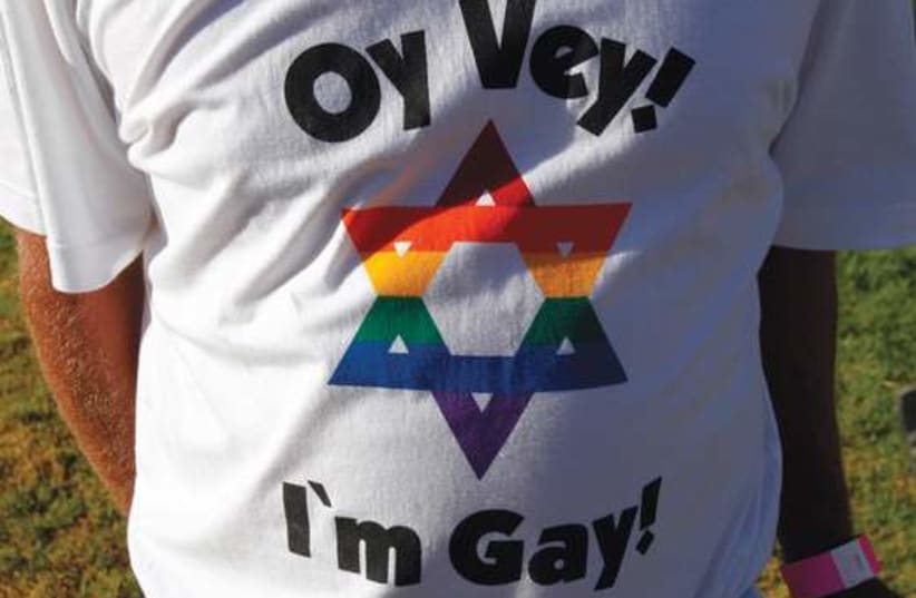 Jerusalem's annual gay pride parade: July 28. (photo credit: Baz Ratner/Reuters)