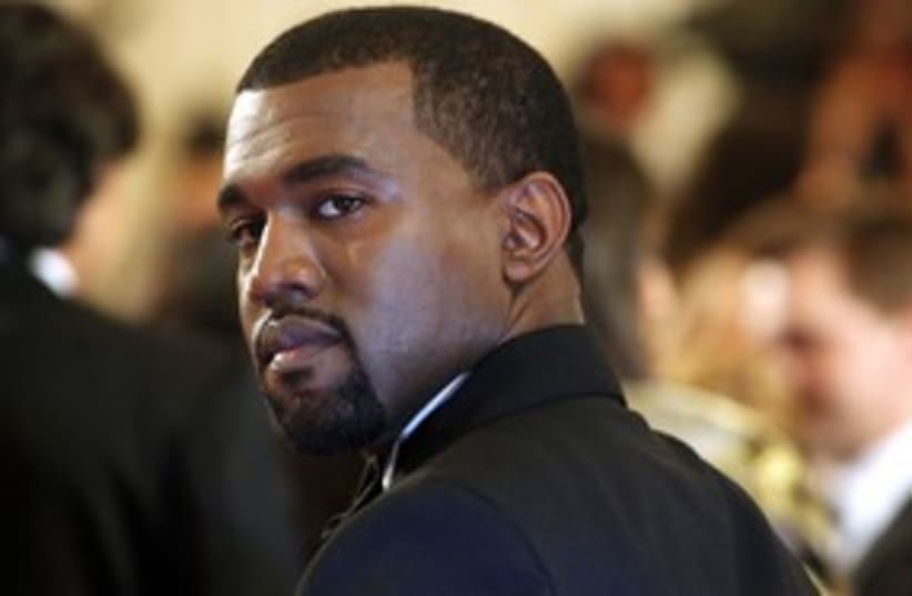 Kanye West 311 R (photo credit: REUTERS)